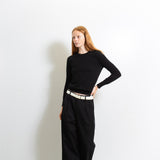 Classic Crew Neck Sweater_Black
