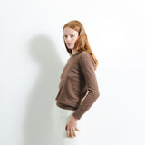 Classic Crew Neck Sweater_Mocha