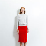 Classic Crew Neck Sweater_Grey