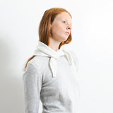 TRIANGLE SCARF_Ivory