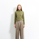 Turtleneck Sweater_Olive