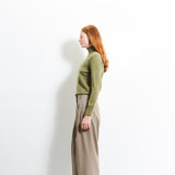 Turtleneck Sweater_Olive