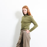 Turtleneck Sweater_Olive