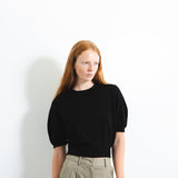 Puff Shortsleeve Top_Black