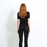 High Neck Shortsleeve_Black
