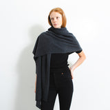 Oversized Scarf_Graphite