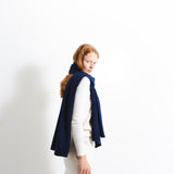 Oversized Scarf_Navy