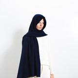 Oversized Scarf_Navy