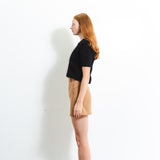 Brushed Polo Shortsleeve_Black