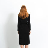Maxi Wrap Dress_Black