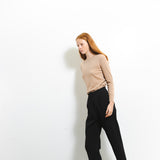 Classic Crew Neck Sweater_Camel