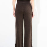 Straight Fit Pants_Brown