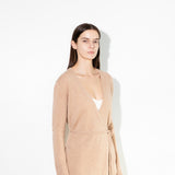 Wrap Cardigan_Camel
