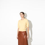 Puff Shortsleeve Top_Butter