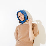 Brushed Puff Shortsleeve Top_Camel
