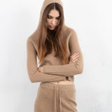 26FW Ribbed Pullover Hoodie