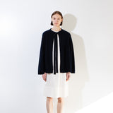 Ribbon Cape_Dark Navy