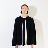 Ribbon Cape_Dark Navy