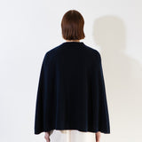Ribbon Cape_Dark Navy