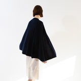 Ribbon Cape_Dark Navy
