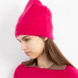 Cashmere Brushed Beanie_Hot Pink