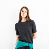 Triangle Scarf_M_Turquoise
