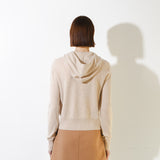 Zip-up Hoodie_Oatmeal