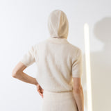 Cashmere Bonnet_Vintage White