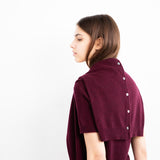 Cashmere Short Sleeve Crew Neck Sweater
