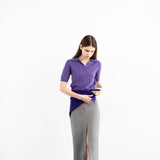 Triangle Scarf_M_Purple