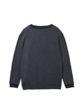 Button Long Cardigan_Graphite