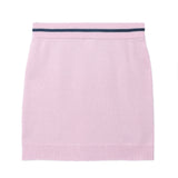 Cashmere Mini Skirt_Pink