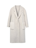 Cashmere Oversized Shearling Pocket Coat_Oatmeal