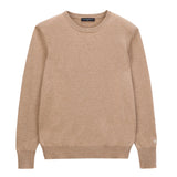 Classic Crew Neck Sweater_Camel