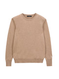 Classic Crew Neck Sweater_Camel