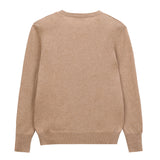 Classic Crew Neck Sweater_Camel