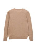 Classic Crew Neck Sweater_Camel