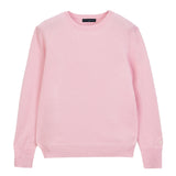 Classic Crew Neck Sweater_Pink Blush
