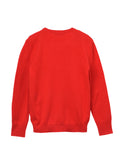 Classic Crew Neck Sweater_Red
