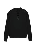 Classic Polo Sweater_Black