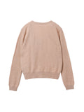 Classic V Neck Cardigan_Camel
