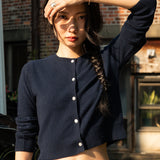 [MJ Collection]Crop Cardigan