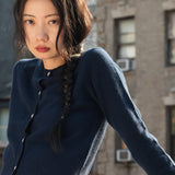[MJ Collection]Crop Cardigan