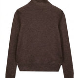 High Neck Long Sleeve Sweater_11 Colors