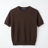 Short Sleeve Crew Neck Sweater_11 Colors