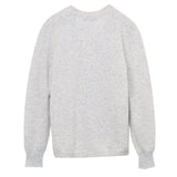 Deep V Neck Sweater_Grey
