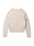 [Cafe Leandra] Detachable Sleeve Top_Seashell