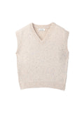 [Cafe Leandra] Detachable Sleeve Top_Seashell