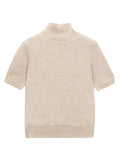 High Neck Shortsleeve_Oatmeal