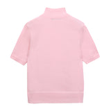 High Neck Shortsleeve_Pink Blush